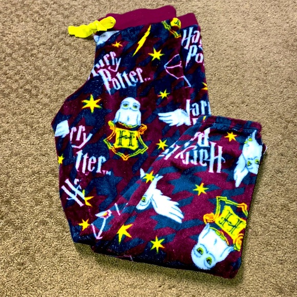 Harry Potter Medium pants sleepwear; they could be lounge pants soft comfy EUC - Picture 1 of 8